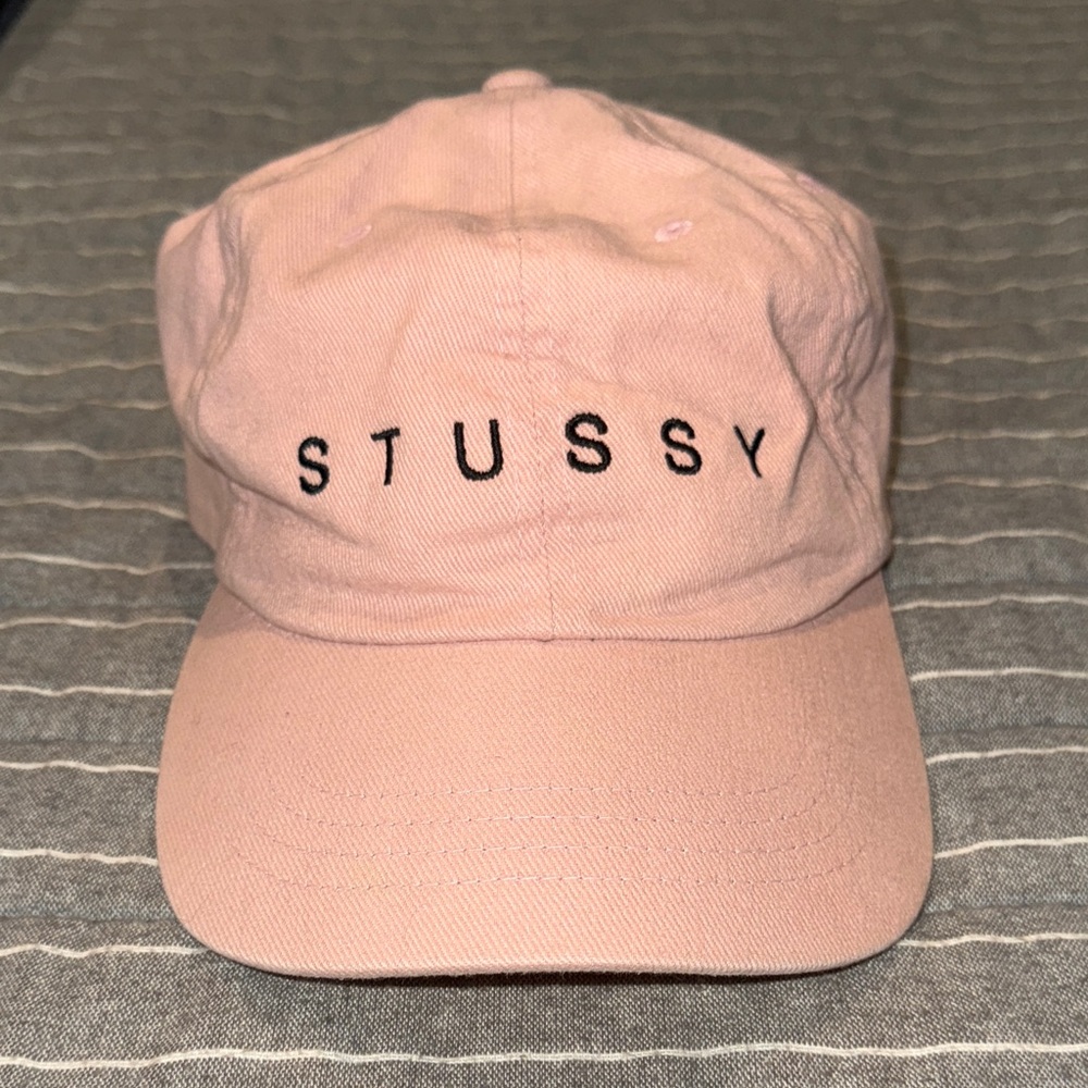 Stussy Blush Pink Baseball Cap